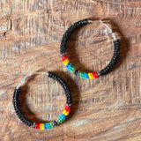 Beaded Hoops by Beads Over Diamonds