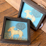 Framed Ceramic Wall Art by Catherine Eyde