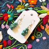 Handcrafted Turquoise Earrings by Gemstone Jackalope