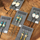 Turquoise Earrings by Heliotrope