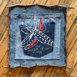 Reclaimed Denim Tapestries by Trasherella