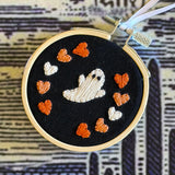 Hand Stitched Ornaments by Mehgan on the Moon