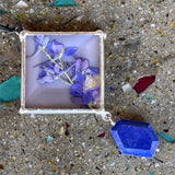 Pressed Flower Glass Ornaments by Goodness Glass