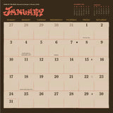 Classic Horror Wall Calendar