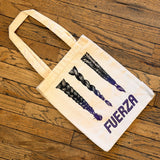 Fuerza Tote Bags by Alexclamation Ink