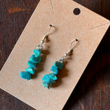 Handcrafted Turquoise Earrings by Gemstone Jackalope