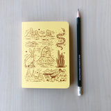 Mini Notebook handprinted