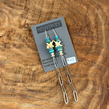 Turquoise Earrings by Heliotrope
