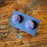 Gemstone Stud Earrings by Bohemian Behavior