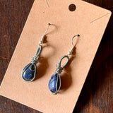 Handcrafted Cabochon Earrings by Gemstone Jackalope