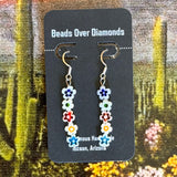 Flower Bead Earrings by Beads Over Diamonds