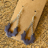 Handmade Halloween Earrings by Gemstone Jackalope