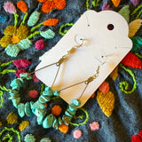 Handcrafted Turquoise Earrings by Gemstone Jackalope