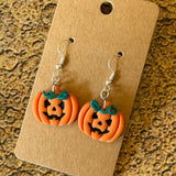 Handmade Halloween Earrings by Gemstone Jackalope