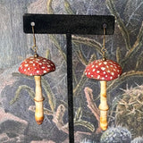 Lightweight Wool Earrings by Bobbi Solum