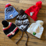 Knit Winter Caps by Monster Booty Threads