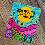 Positive Vibes Art Prints by Annotated Audrey