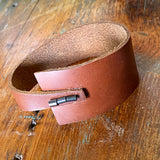 Leather Bangles by Misa Gonzales