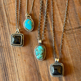 Silver & Gemstone Necklaces by Honeycomb Organics