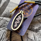 Cross-stitched Bolo Ties by The Stitching Hour
