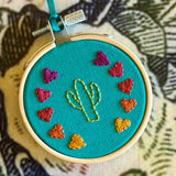 Hand Stitched Ornaments by Mehgan on the Moon