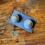 Gemstone Stud Earrings by Bohemian Behavior