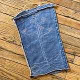 Reclaimed Denim Tapestries by Trasherella