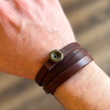 Leather Wrap Jewelry by Misa Gonzales