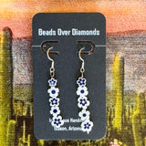 Flower Bead Earrings by Beads Over Diamonds