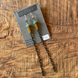 Turquoise Earrings by Heliotrope