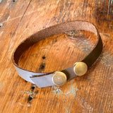 Leather Simple Bracelets by Misa Gonzales