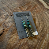 Turquoise Earrings by Heliotrope