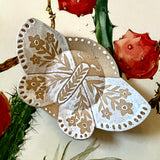 Ceramic Moth Dishes by Tough Kitty Designs