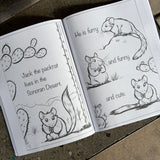 Jack the Packrat Coloring Book by Leah Rhey