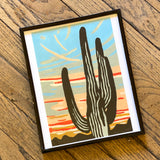 Framed Saguaro Giclée Prints by Jenna Tomasello