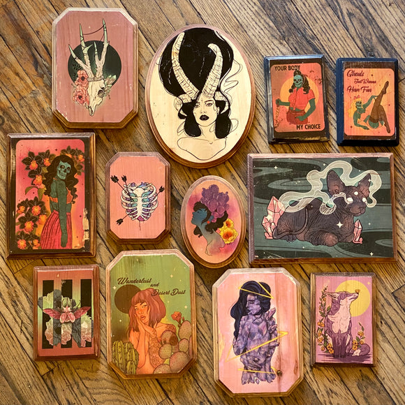 Art Print Plaques by Nedzelski Designs