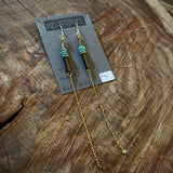 Turquoise Earrings by Heliotrope