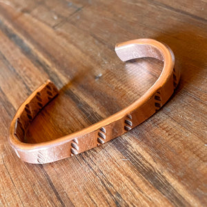 Copper Cuffs by Honeycomb Organics