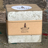 Soy Candle in Concrete Cube by Bottle Rocket Design