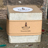 Soy Candle in Concrete Cube by Bottle Rocket Design