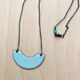 Enameled Arc Necklaces by Little Toro Designs*