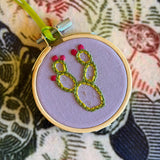 Hand Stitched Ornaments by Mehgan on the Moon