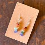 Handcrafted Pride Earrings by Gemstone Jackalope