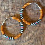 Beaded Hoops by Beads Over Diamonds