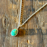 Dainty Turquoise Pendant by Lumenrose