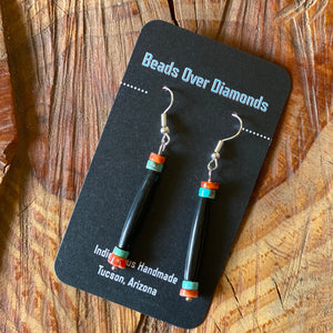 Turquoise Earrings by Beads Over Diamonds
