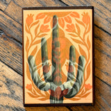 Cactus Overlay Plaques by DDco Design