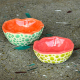 Polka Dot Pinch Pots by Mehgan on the Moon