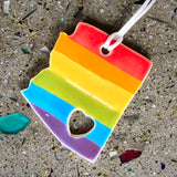 Ceramic Ornaments by Tough Kitty Designs