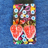 Hand Painted Earrings by Tracy Brown